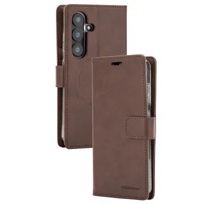 Goospery Bluemoon Diary For Samsung Galaxy S25 Fe Magsafe (Brown) 1