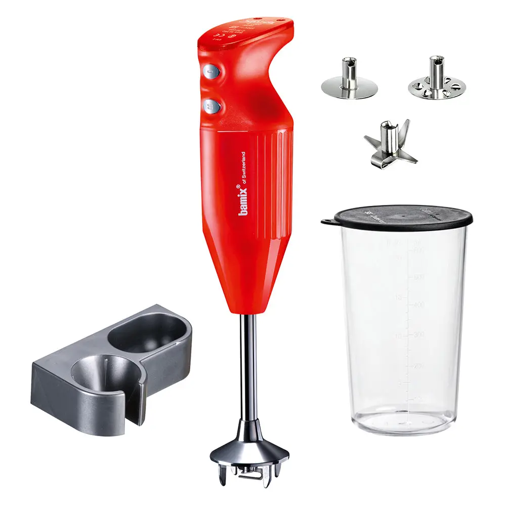 Bamix Mono Kitchen Hand Blender (Red) 1