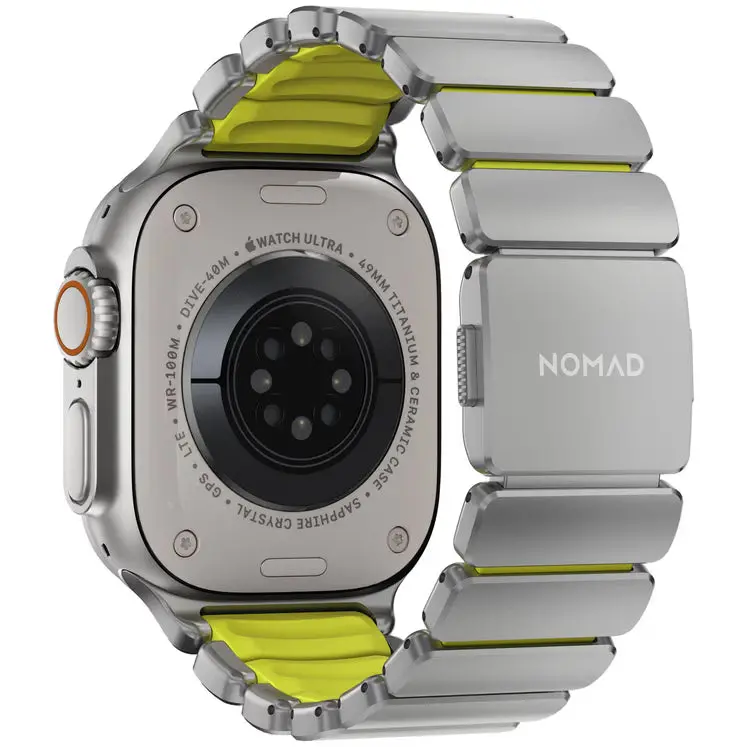 Nomad Stratos - Apple Watch 49Mm/Ultra1&2 (Natural/Volt) 2