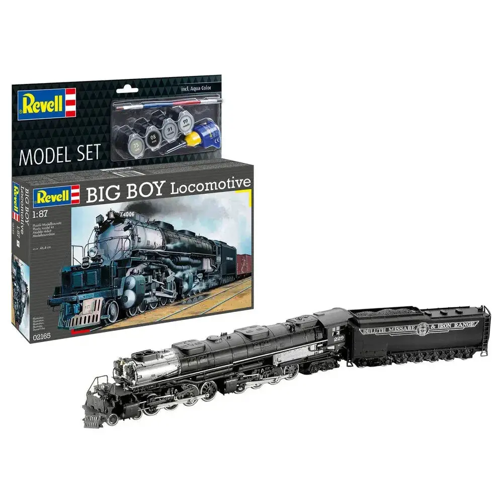 Revell 1/87 Big Boy Locomotive Model Set 1