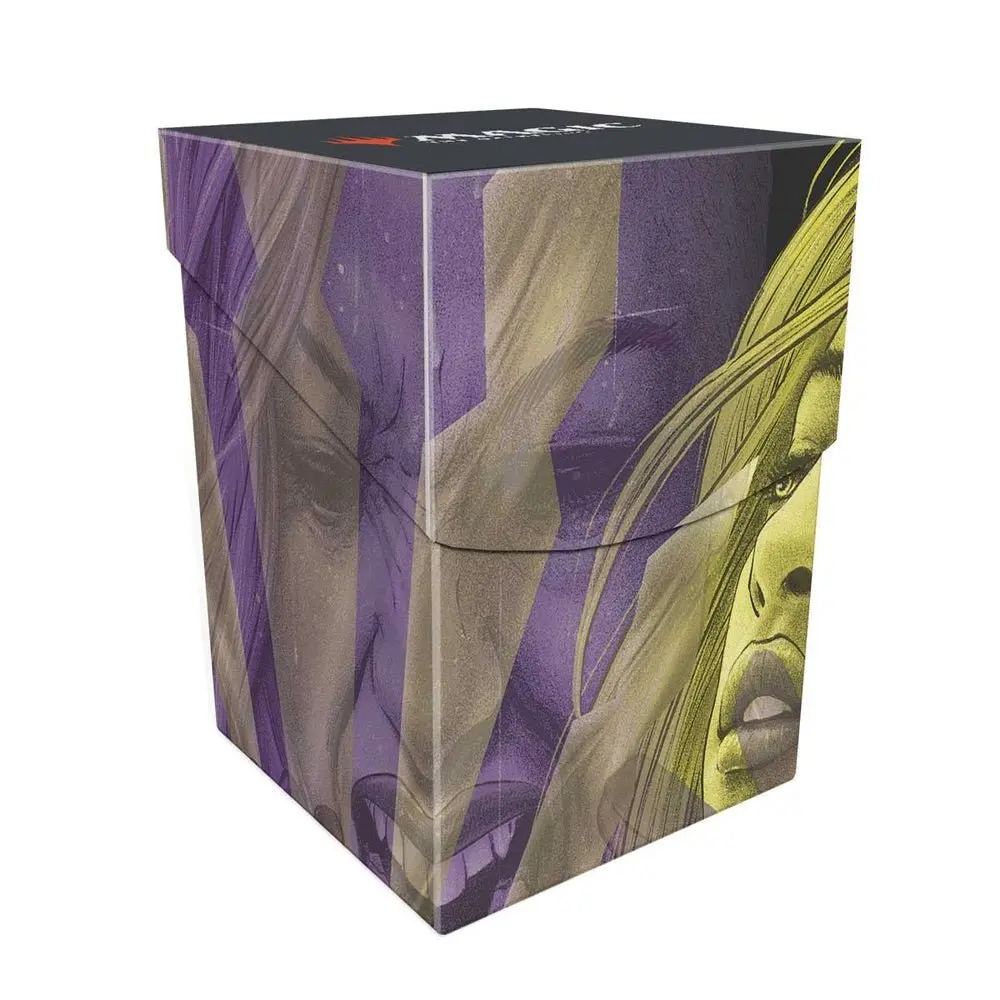 Ultra Pro: Up38598 Duskmourn 100+ Deck Box Alt Art Key Character Mythic 3 For Magic: The Gathering Cards 1