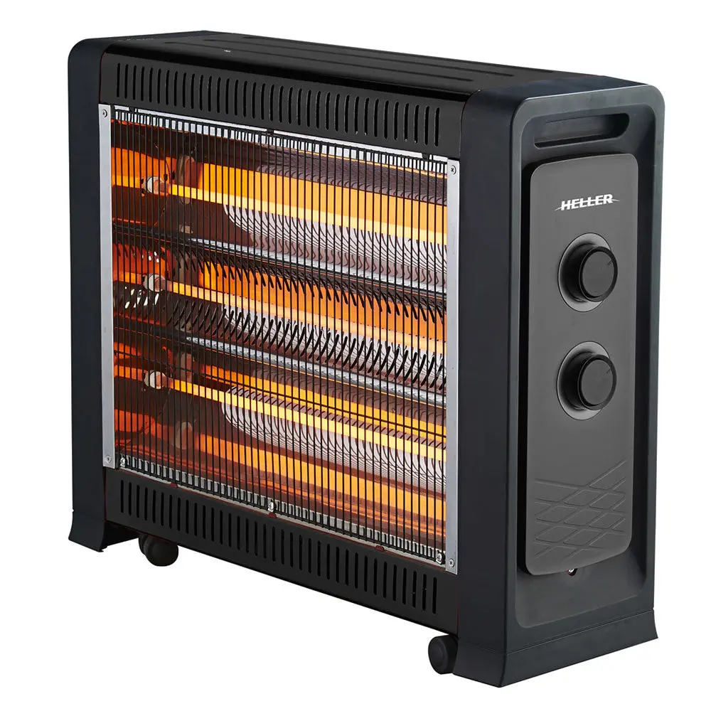 Heller 2400W Quartz Radiant Fan Assisted Heater 1