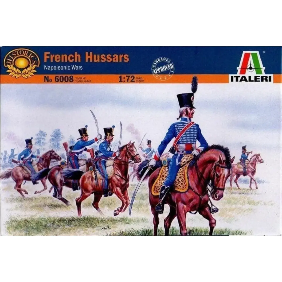 Italeri 1/72 French Hussars Napoleonic Wars 1