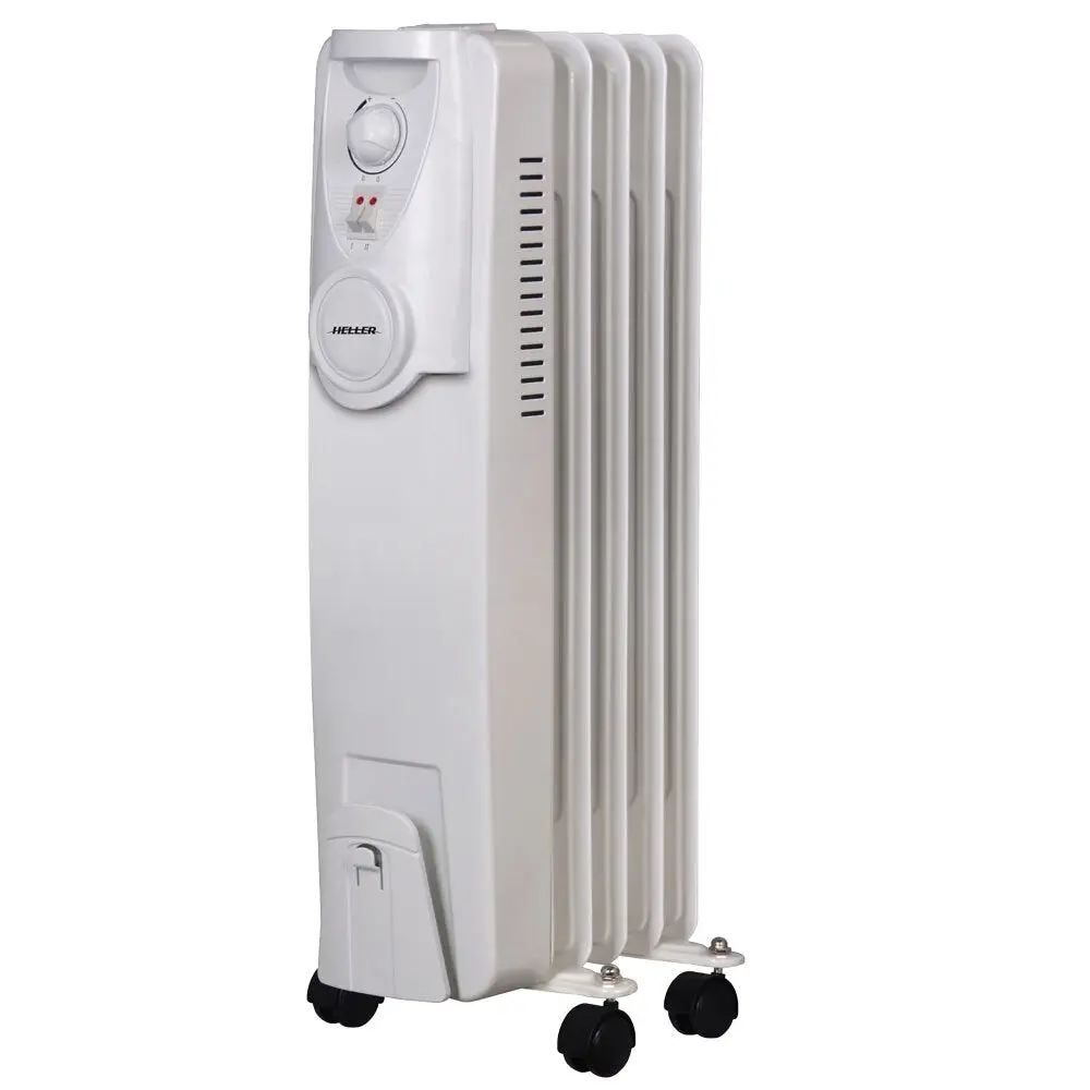 Heller 1000W Electric Oil Heater - White 1