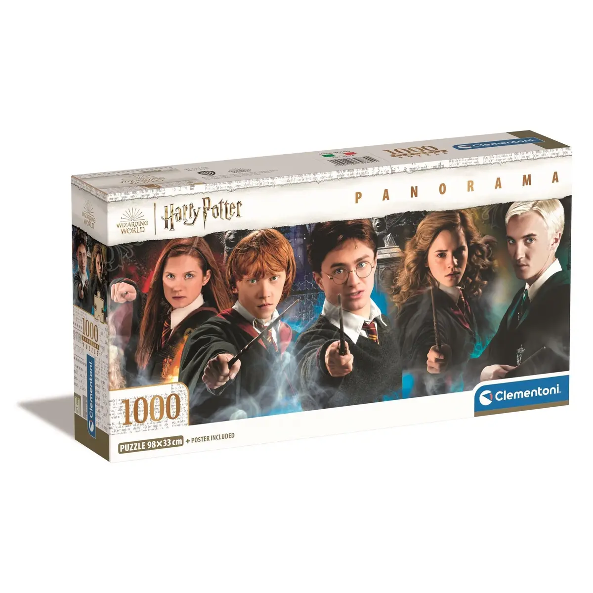 Clementoni Panorama Puzzle Harry Potter Wands Ready 1,000 Pieces 1