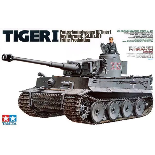 Tamiya 1/35 German Tiger I Early Production 1