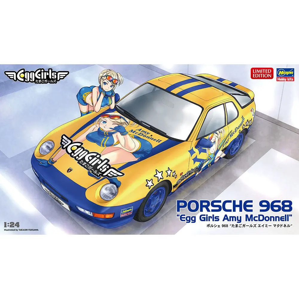 Hasegawa 1/24 Porsche 968 Egg Girls Amy Mcdonnell 1