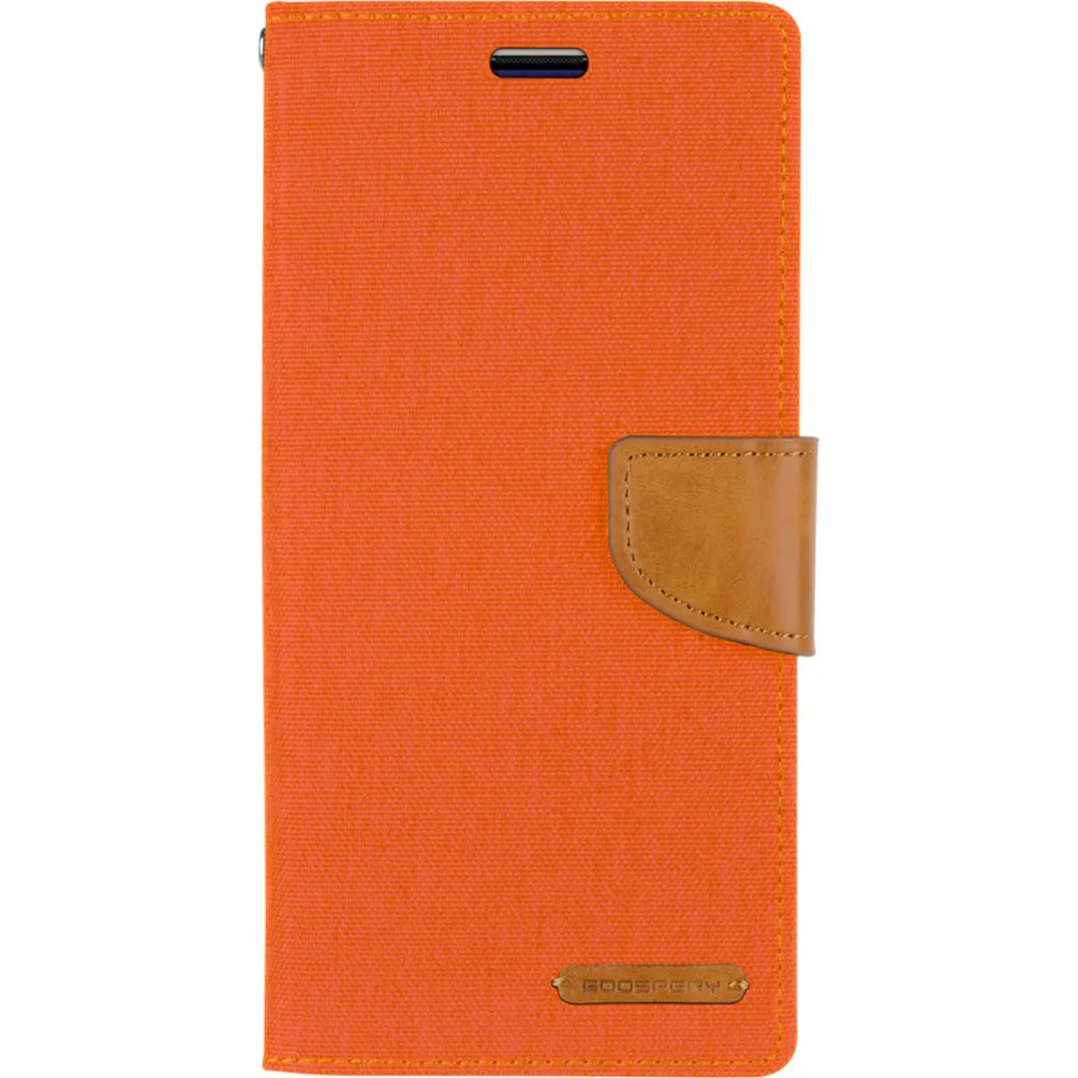 Goospery Canvas Diary For Iphone 11 Pro Max - Orange 1