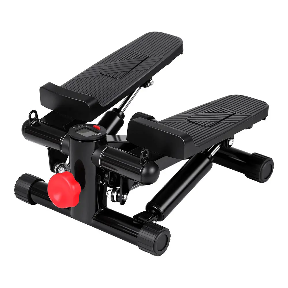 Everfit Mini Stepper With Resistance Rope Aerobic For Exercise Compact Home Workout (Black) 1