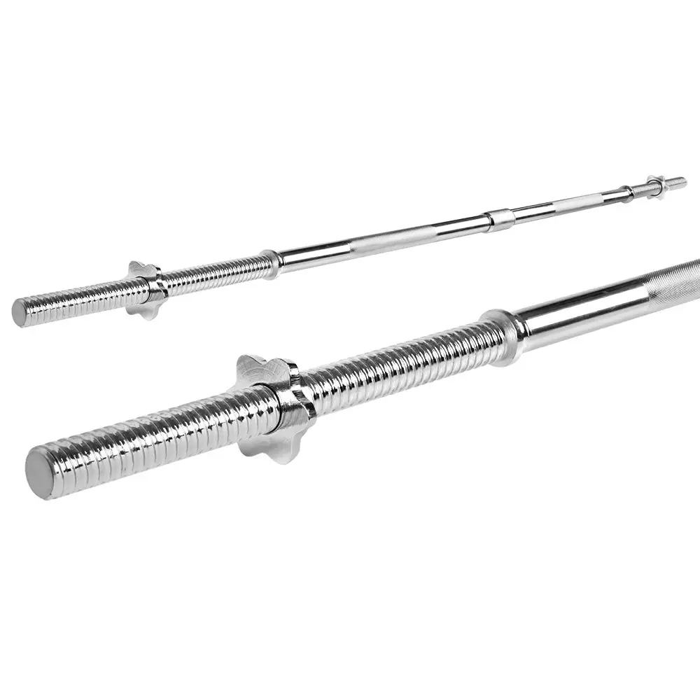 Everfit 168Cm 5.5Ft Barbell Bar Fitness Weight Plates Dumbbells Row 1