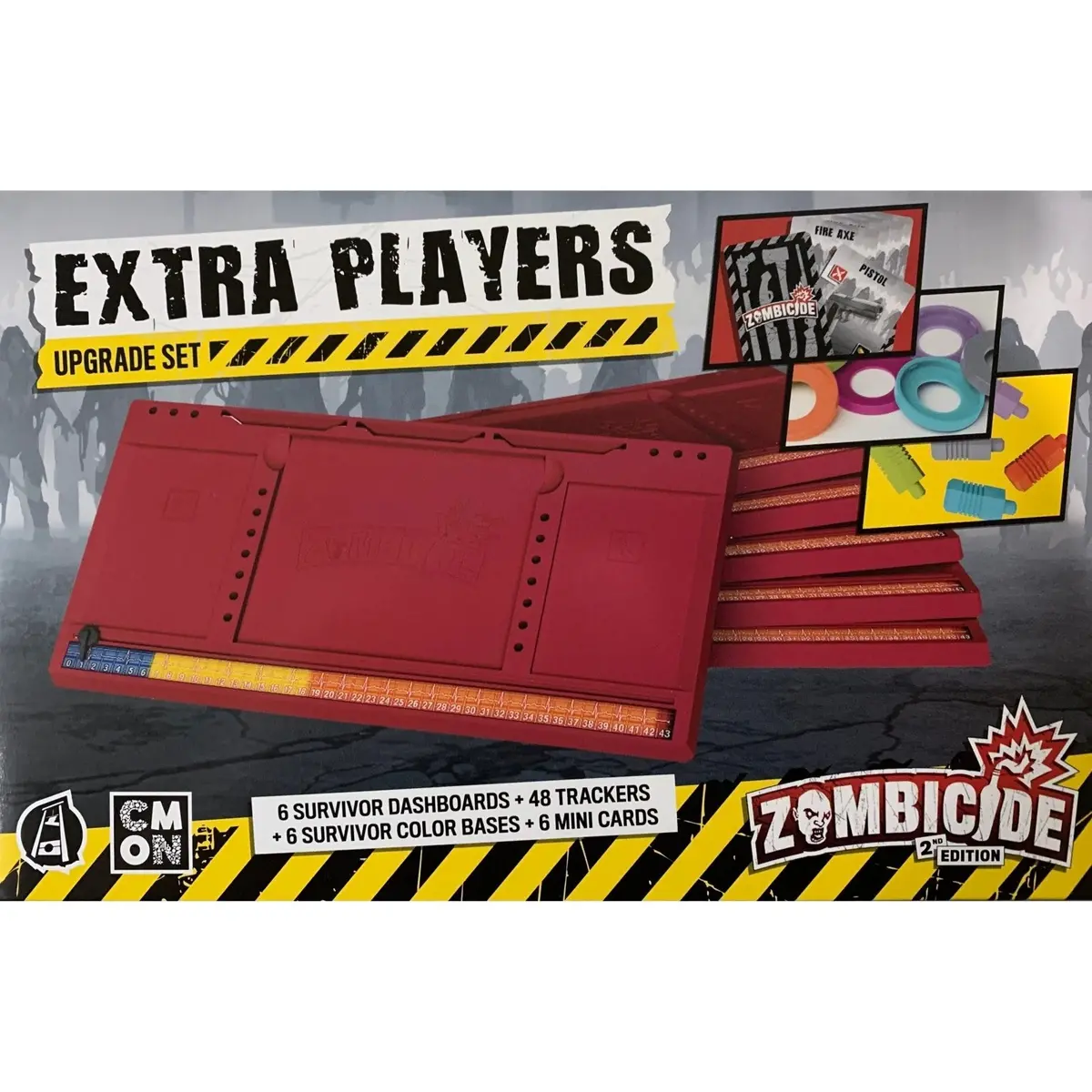 Cmon Zombicide  2Nd Edition: Extra Players Upgrade Pack Board Game 1
