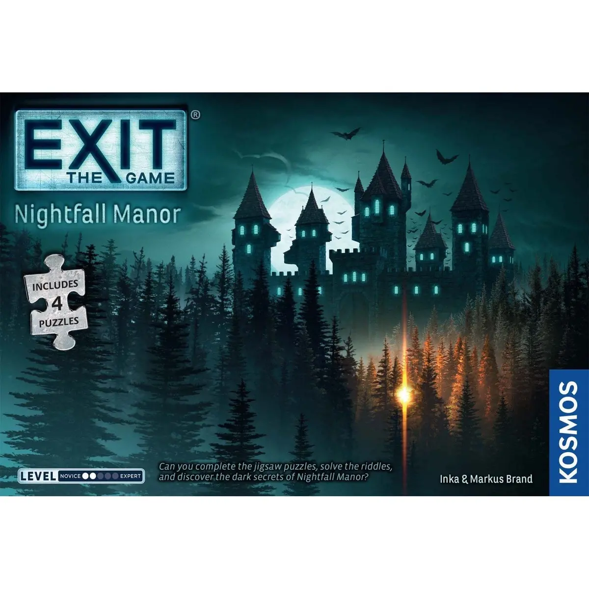 Kosmos Exit The Game Nightfall Manor Puzzle Jigsaw Puzzle And Game Game 1