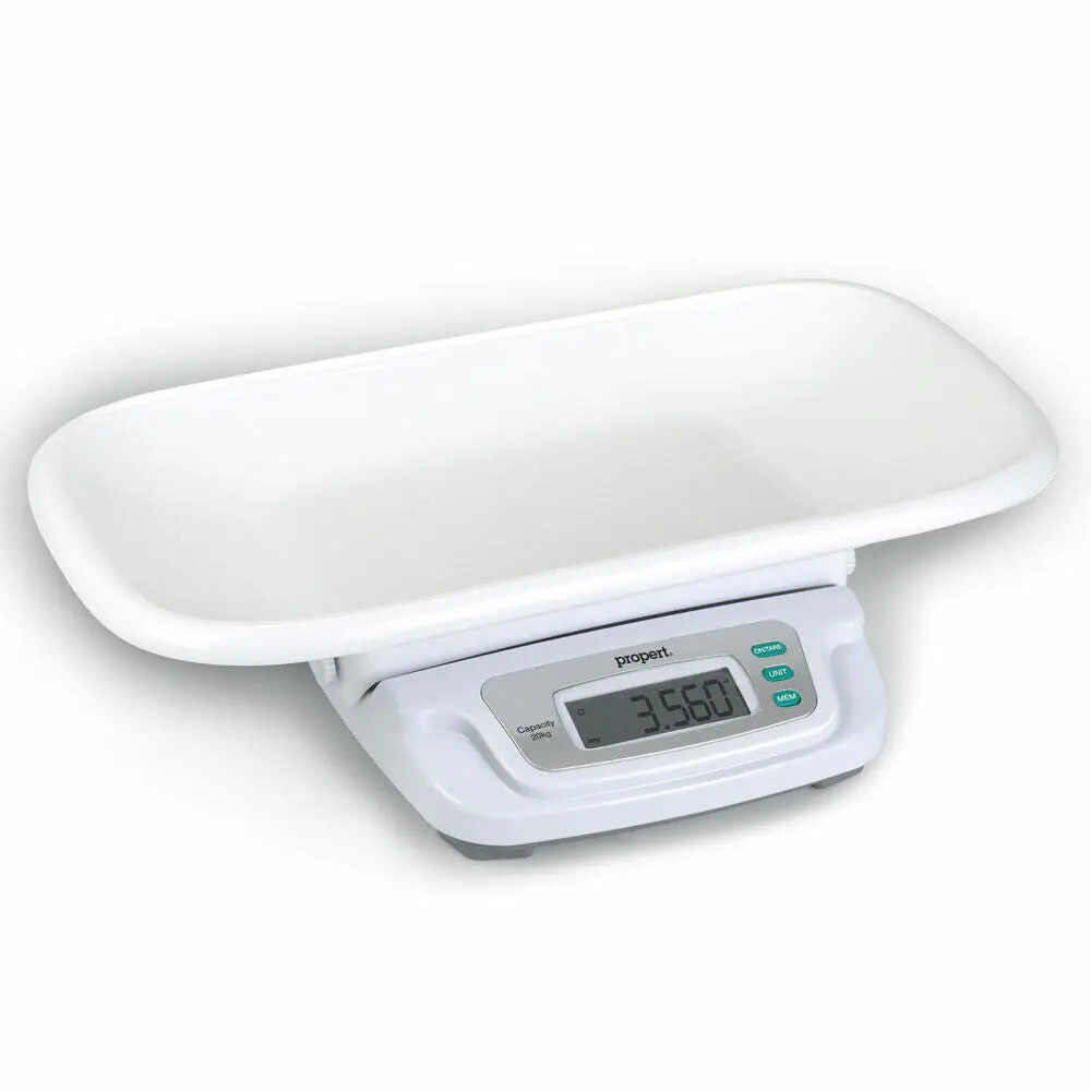 Propert Capacity Electronic Baby Scale With Detachable Cradle 20Kg 1