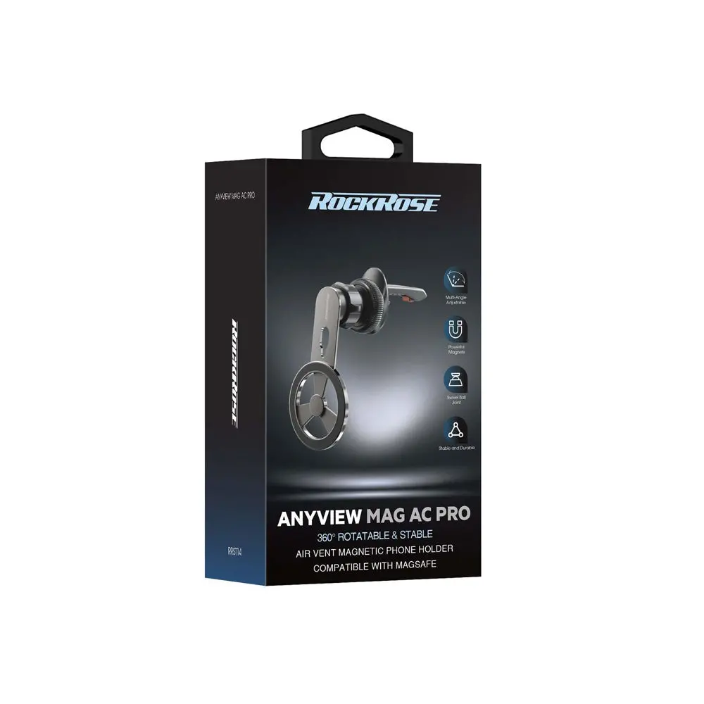 Rockrose Anyview Mag Ac Pro 360 Rotatable Magnetic Phone Holder 2