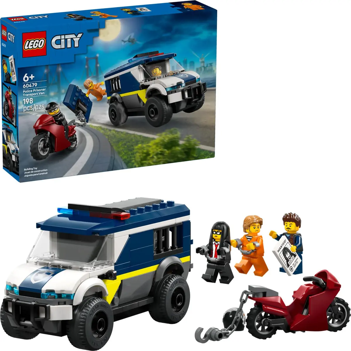 Lego 60479 Police Prisoner Transport Van - City 1