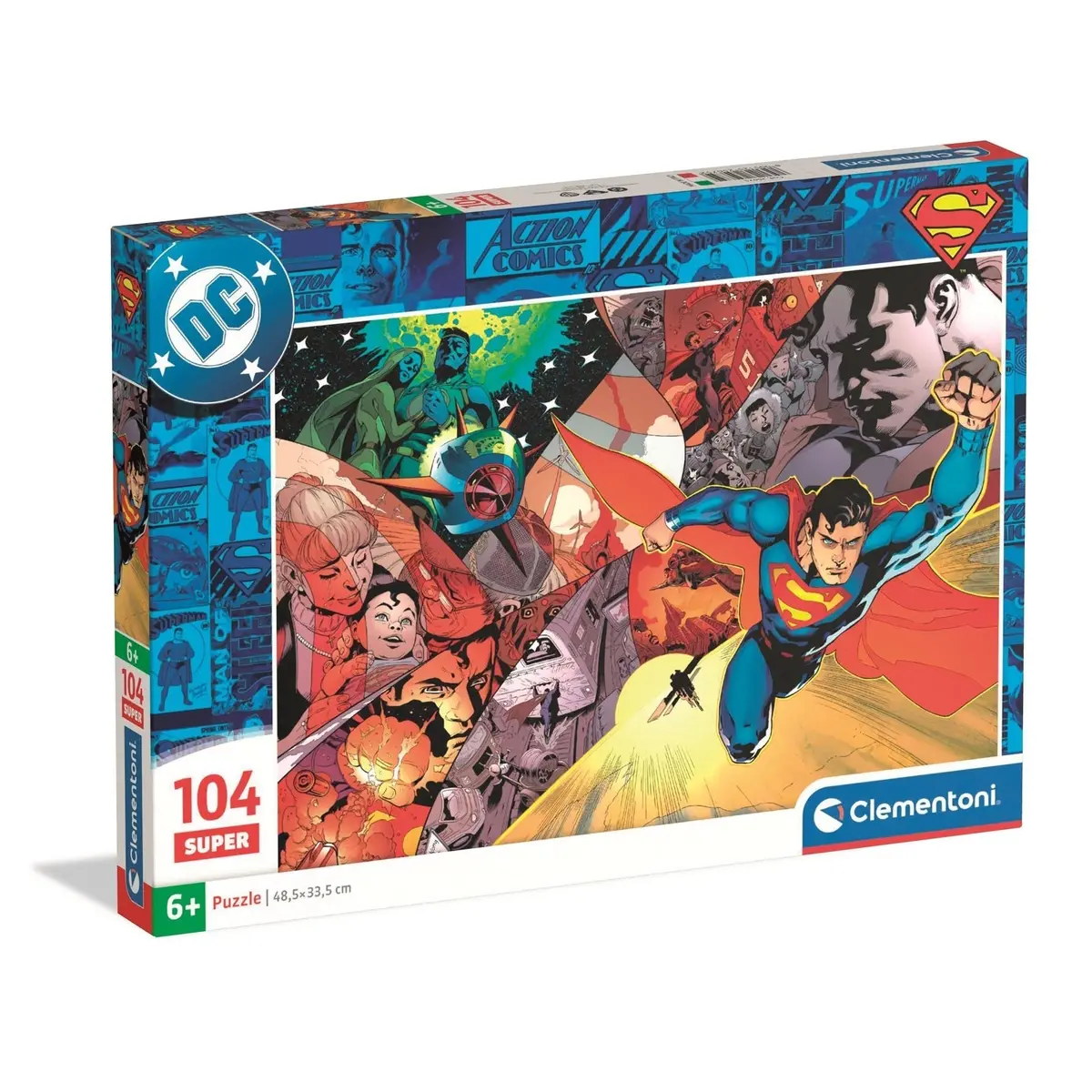 Clementoni Puzzle Superman Super 104-Pieces 1