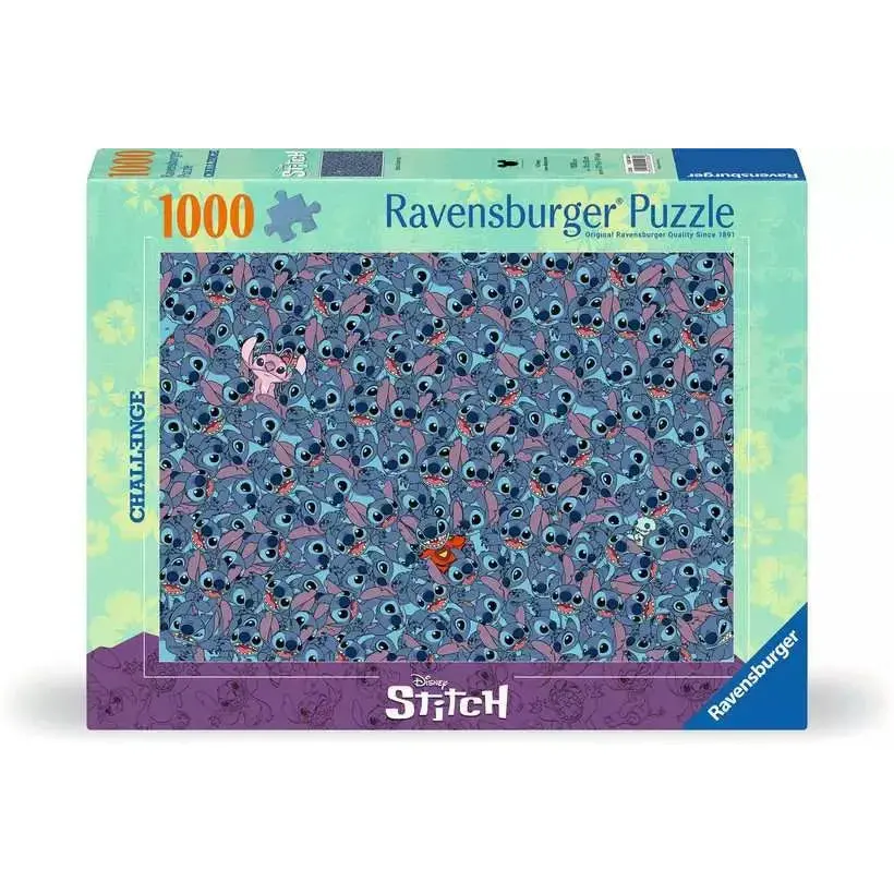 Ravensburger 1000Pc Disney Stitch Challenge Puzzle 1