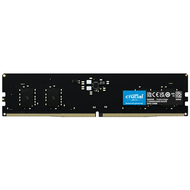 Crucial 8Gb (1X8gb) Ct8g56c46u5 5600Mhz Udimm Ddr5 Ram 1