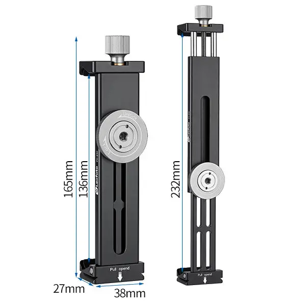 Leofoto Pc-230 Ipad Clamp (Max Load 8 Kg , Clip Range 138-230Mm , Arca Swiss) 2