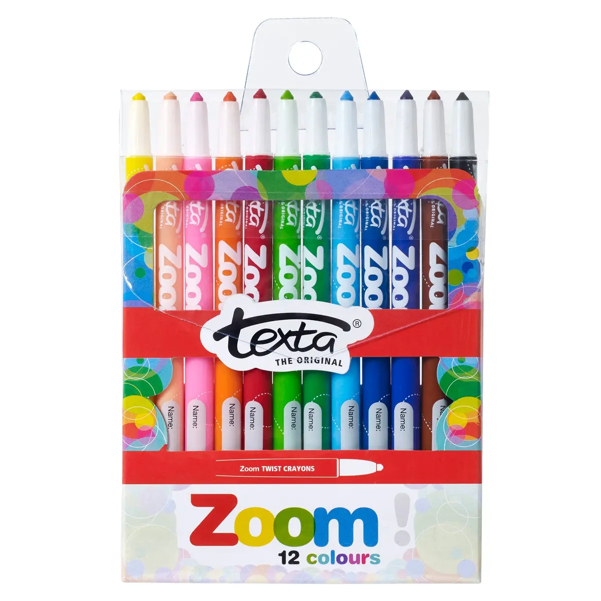 Texta The Original Zoom Crayons [12-Pieces] 1