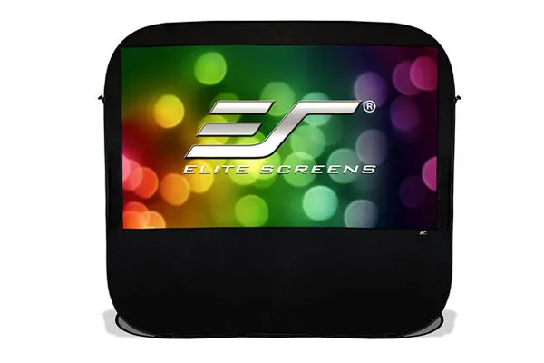 Elite Screens Pop-Up 92" 16:9 Lightweight Folding Projector Screen 1
