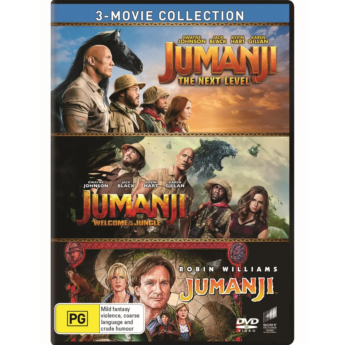 Jumanji Triple Pack 1
