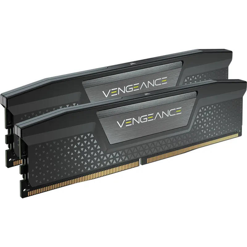 Corsair 64Gb (2X32gb) Cmk64gx5m2b5200c40 Vengeance Cl40 5200Mhz Ddr5 Dram - Black 1