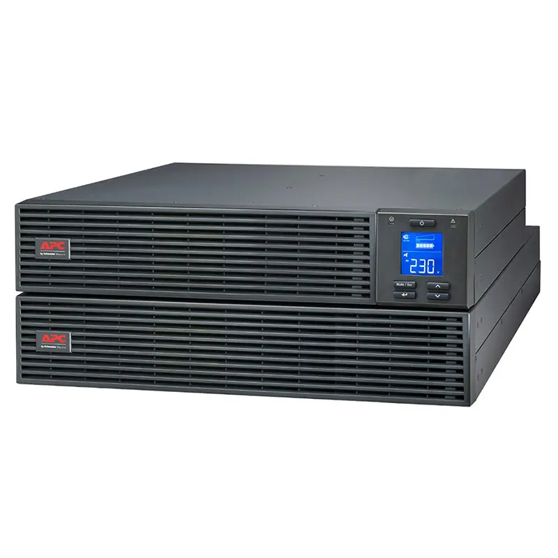 Apc By Schneider Easy Ups On-Line Srv Rm Ext. Runtime 1000Va 800W With Rail Kit Batt Pack (Srv1krilrk) 1