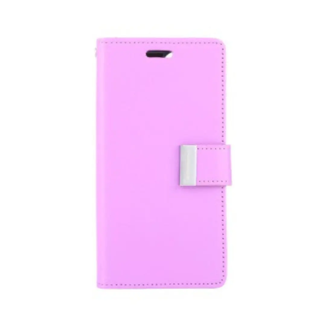 Goospery Rich Diary For Iphone 16 Plus - Purple 1