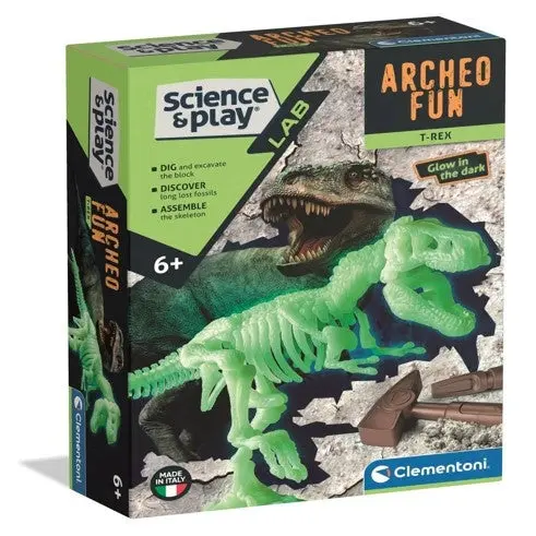 Clementoni Science & Play Dig Kit - T-Rex Toy 1