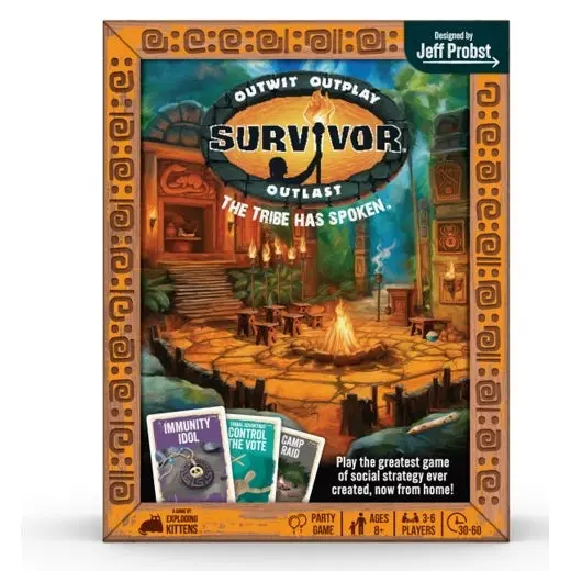Exploding Kittens Survivor The Tribe Has Spoken By Exploding Kittens Game 1