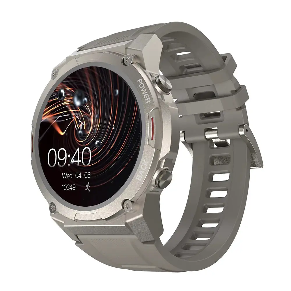 Hifuture Futurego Mix2 Amoled Smartwatch (Solace Grey) 1