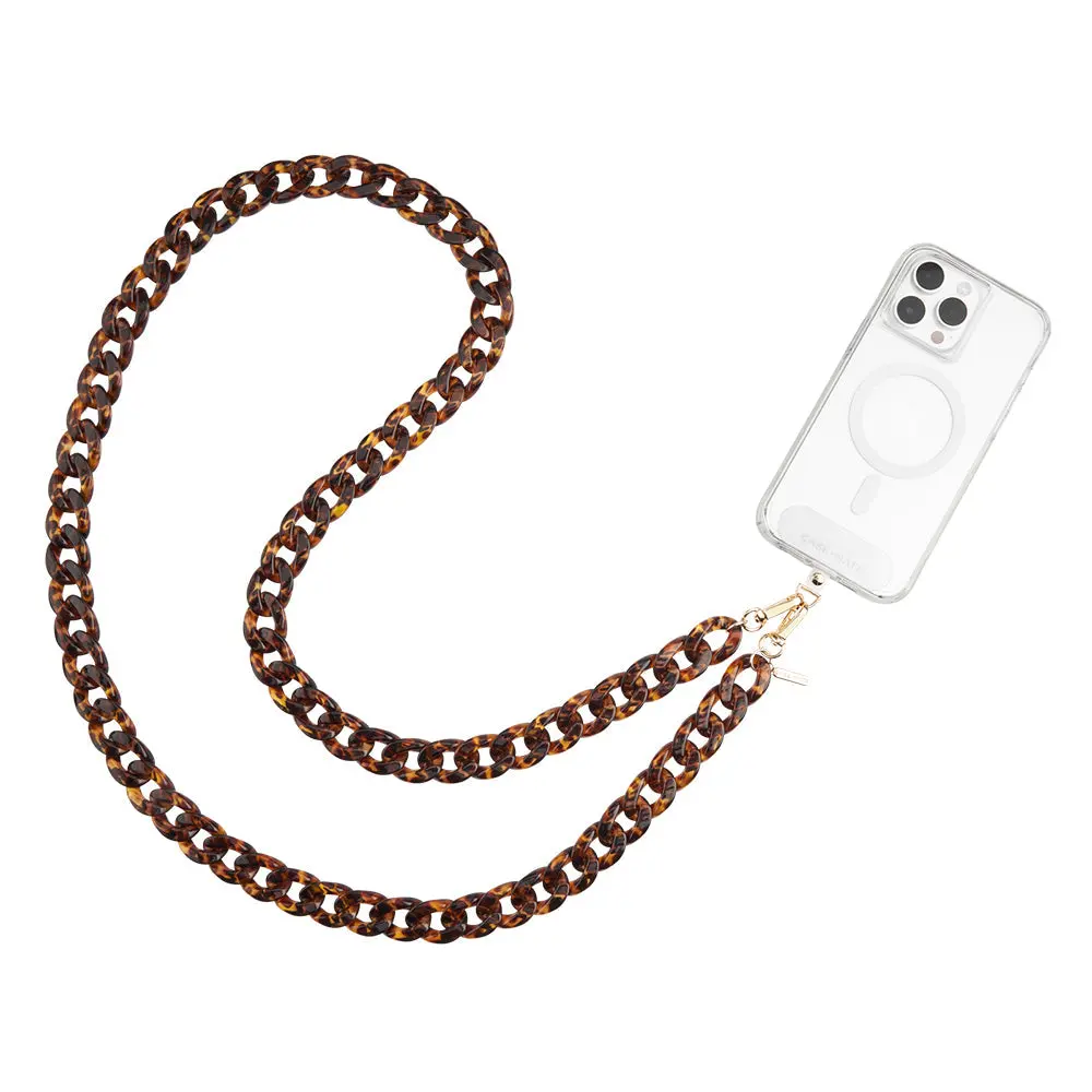 Case-Mate Phone Crossbody Chain - Universal - Tortoiseshell - 1