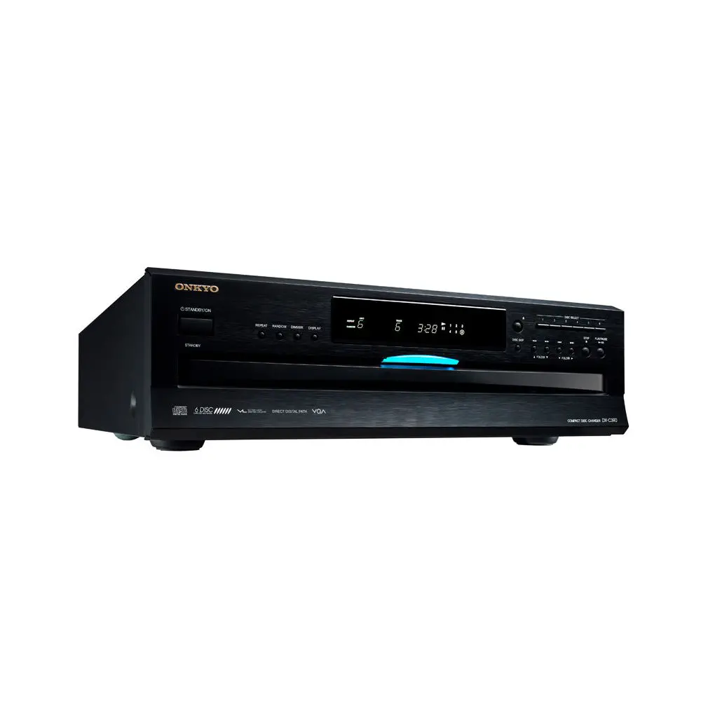 Onkyo Dxc390m4 6 Disc 10W Cd Player Stereo 13.1X43.2X43.5Cm Black 2