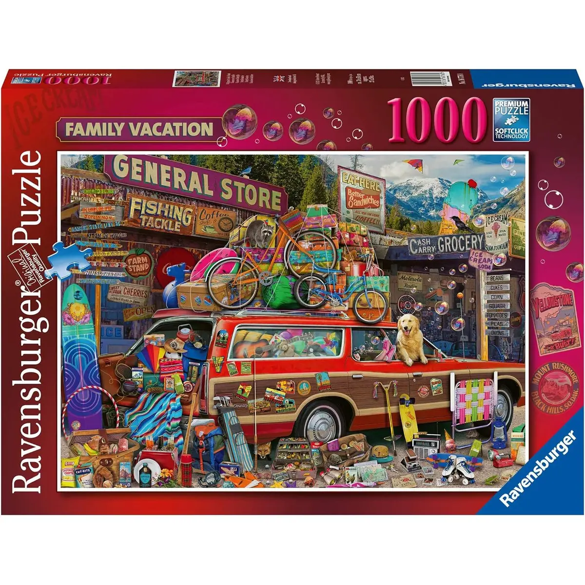 Ravensburger 1000Pc Family Vacation Puzzle 1