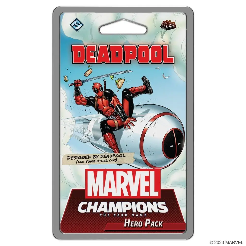 Fantasy Flight Games Marvel Champions: The Card Game Deadpool Expanded Hero Pack Board Game 1