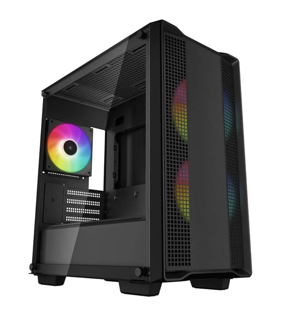Deepcool Cc360 Argb Micro-Atx Case With 3 Fans 1
