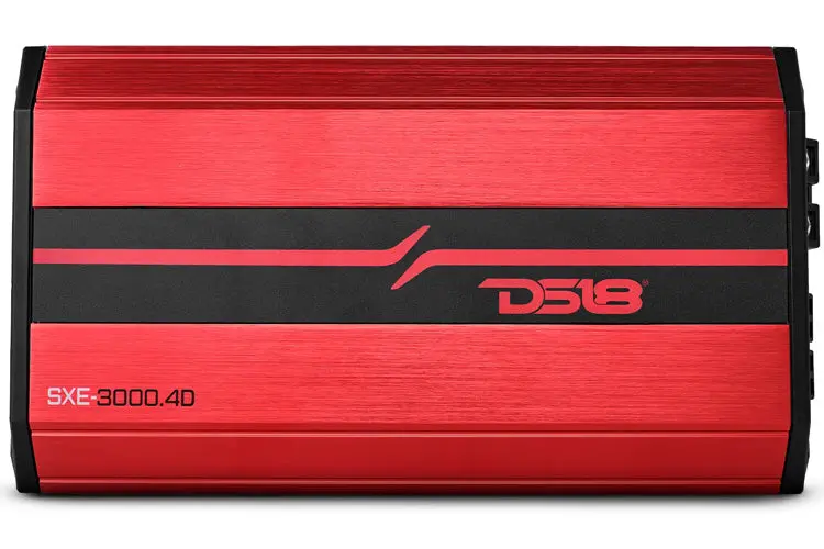 Ds18 Sxe-3000.4D Sxe 320W X 4-Channel Class D Amplifier (Red) 1