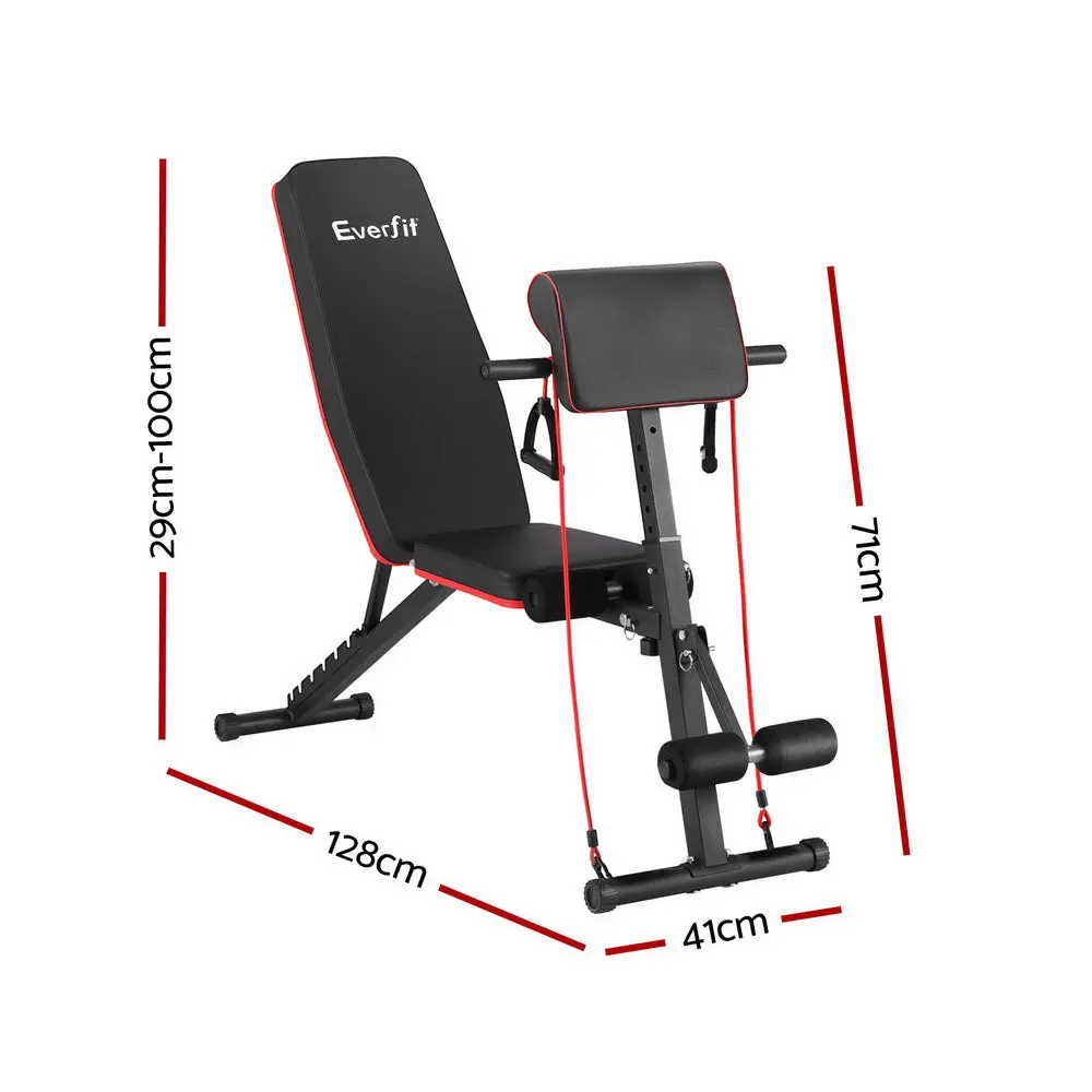 Everfit Weight Bench Adjustable Preacher Curl Bench Press Dumbbell Stool 260Kg 2