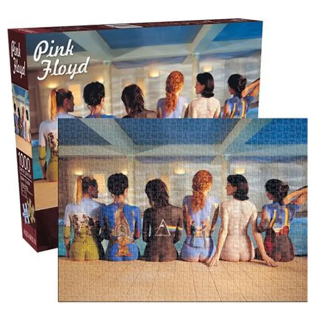 Aquarius 1000Pc Aquarius 51X69cm Pink Floyd Back Art Jigsaw Puzzle 1