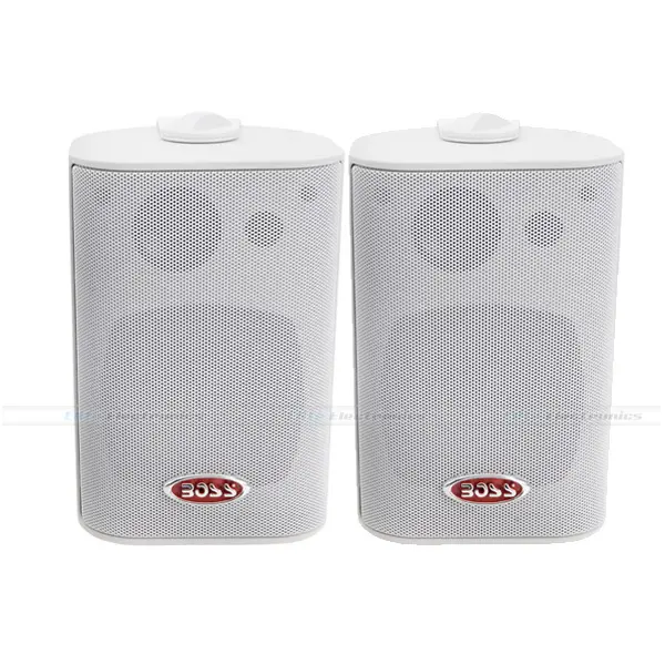 Boss Audio Mr4.3W 4" Outdoor Marine Enclosed Speakers 1