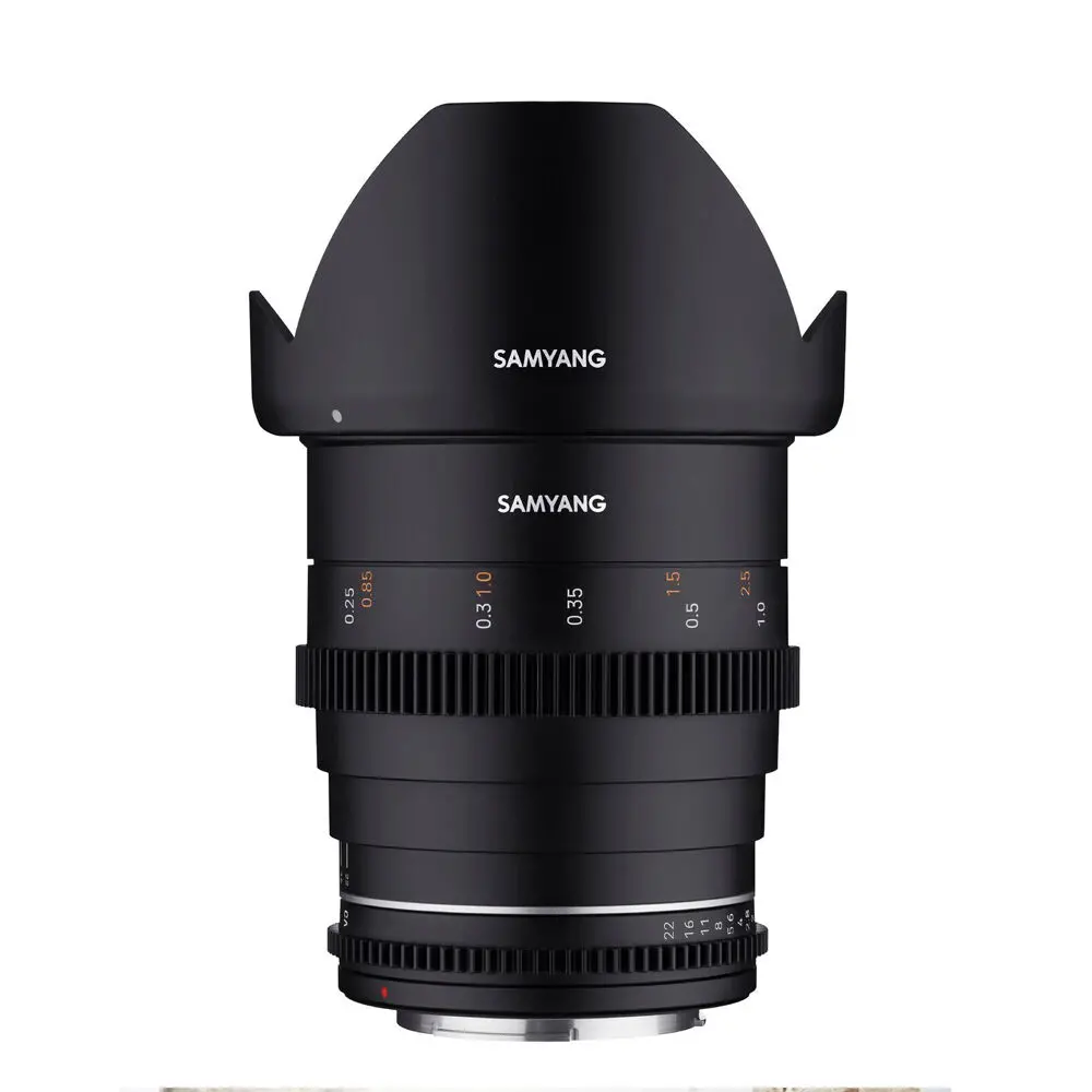 Samyang 24Mm T1.5 Mk2 Vdslr Lens For Canon Ef Full Frame (Black) 2