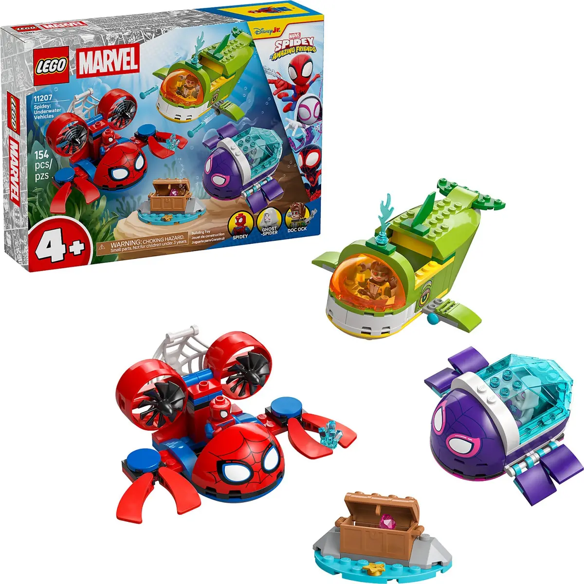 Lego 11207 Spidey: Underwater Vehicles - Marvel Super Heroes 1
