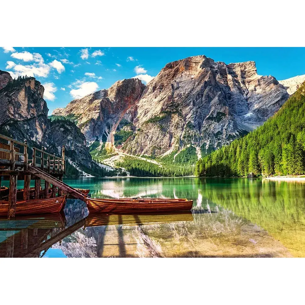 Castorland 1000-Pieces The Dolomites Mountains Italy Puzzle 2