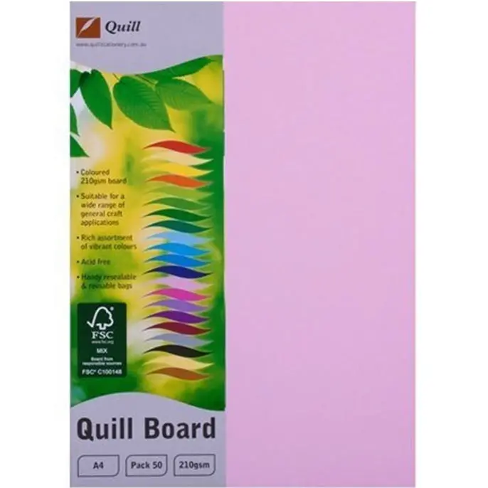 Quill Xl Multiboard Paper 210Gsm A4 Pack 50 (Musk) 1