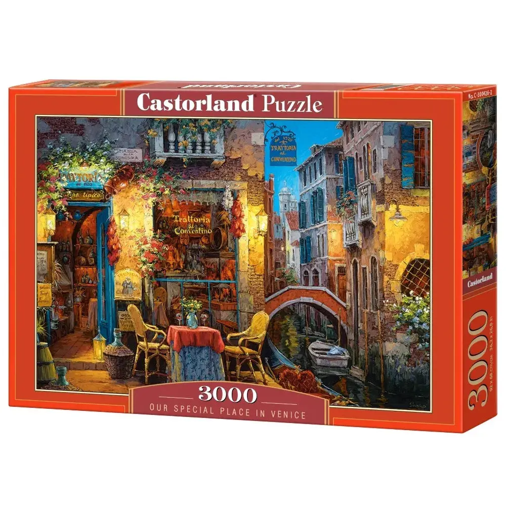 Castorland 3000-Pieces Our Special Place In Venice Puzzle 1