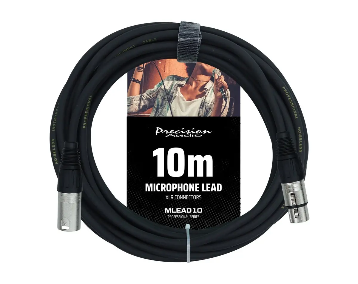 Precision Audio 10M Xlr To Xlr Microphone Cable 1