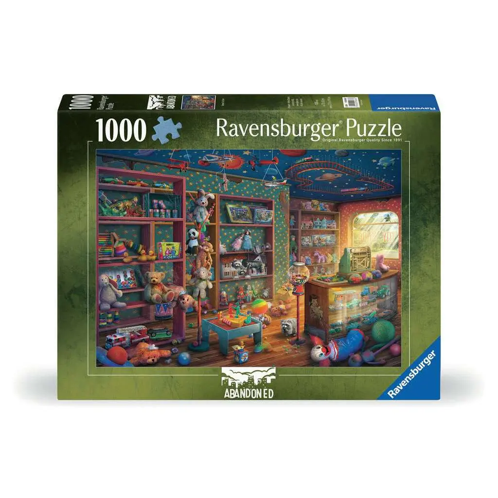 Ravensburger 1000Pc Abandoned: Tattered Toy Store Puzzle 1