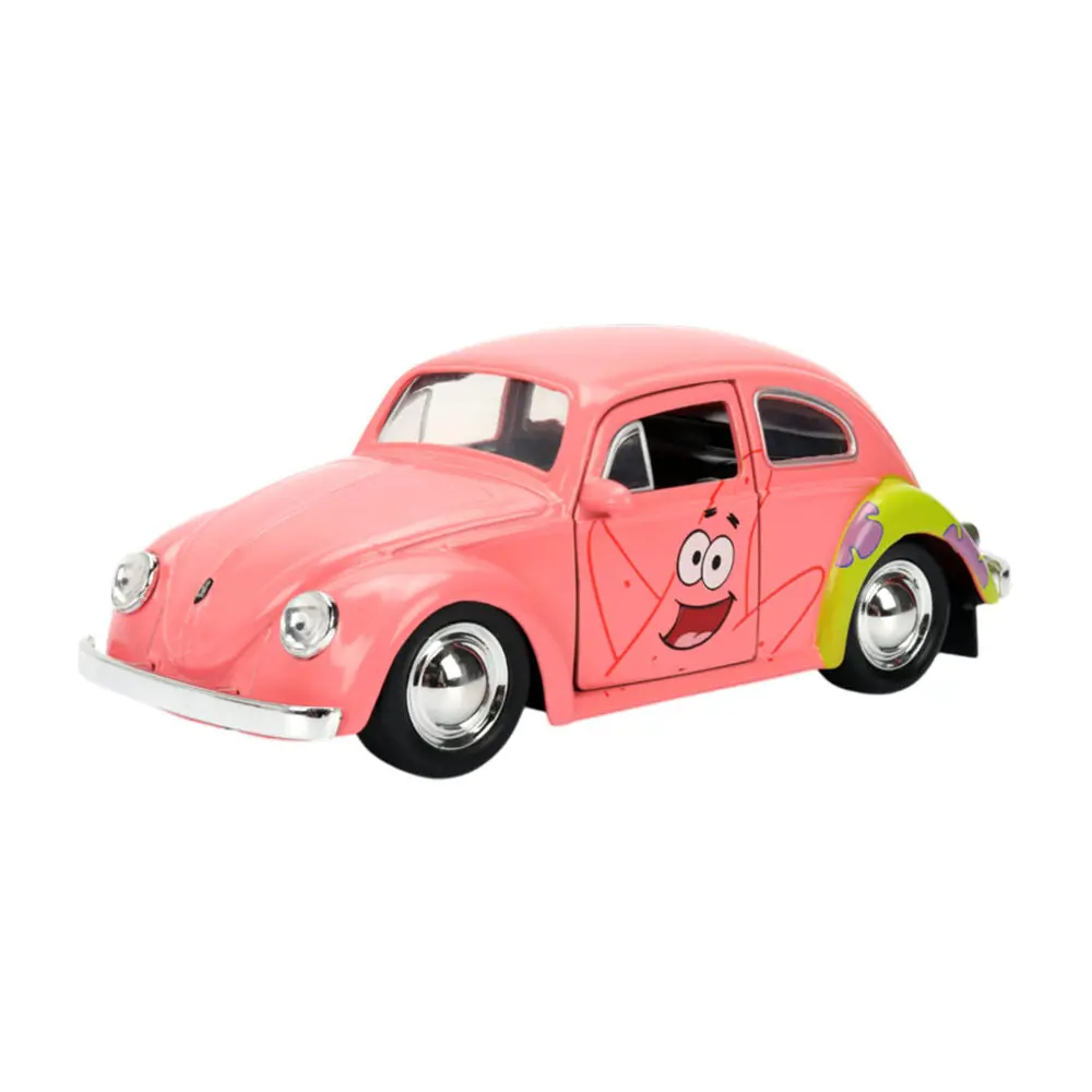 Jada 1:32 Scale Spongebob Squarepants 1959 Volkswagen Beetle Diecast Model 1