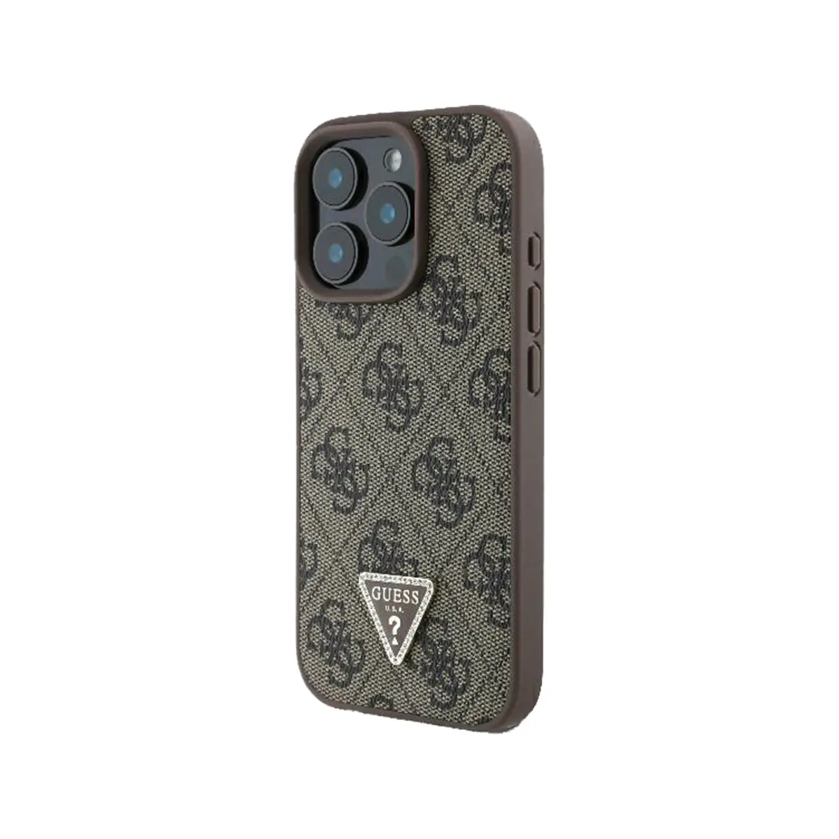 Guess 4G Diamond Edition Phone Case - Iphone 16 Pro (Brown) 2